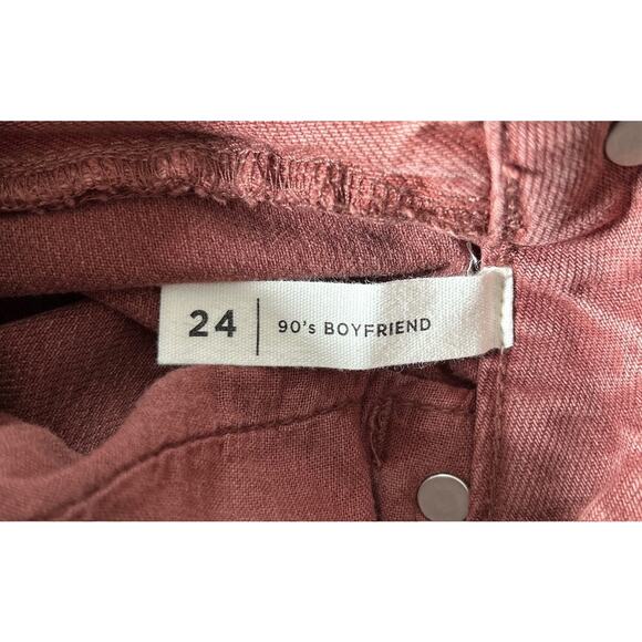 Pacsun Women’s Size 24 90's Boyfriend High Rise Daisy Flower Patch Jeans‎ - Picture 7 of 7